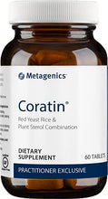 Load image into Gallery viewer, Metagenics Coratin  Red Yeast Rice &amp; Plant Sterol Combination  60 Tablets
