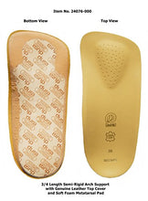 Load image into Gallery viewer, Emsold Ultra Thin Orthotic with Metatarsal Pad and Deep Heel Cup  Semi-Rigid Arch Support Insole for Men and Women  Relieves Pain from Plantar Fasciitis, Mortons Neuroma and Metatarsalgia
