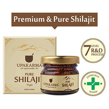 Load image into Gallery viewer, Upakarma Pure Ayurvedic Raw Shilajit/Shilajeet Resin - 15 Grams - Pack of 1

