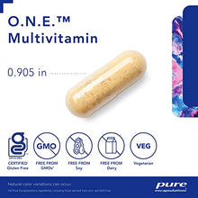 Load image into Gallery viewer, Pure Encapsulations O.N.E. Multivitamin | Once Daily Multivitamin with Antioxidant Complex Metafolin, CoQ10, and Lutein to Support Vision, Cognitive Function, and Cellular Health* | 60 Capsules
