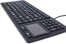 Load image into Gallery viewer, SolidTek Keyboard with Touchpad - Industrial IP68 Waterproof Rugged Silicone KBIKB107
