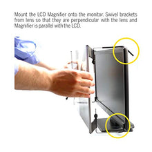 Load image into Gallery viewer, Kantek MAXVIEW LCD Monitor Magnifier Filter for 21.5-Inch and 22-Inch Widescreen Monitors (Measured Diagonally) (MAG22WL)
