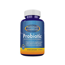Load image into Gallery viewer, Nutrition Essentials Top Probiotic Supplement - 900 Billion cfu Probiotics - Best Acidophilus Probiotic for Women and Men - Organic Shelf Stable Probiotic for Digestive Health
