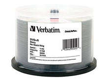 Load image into Gallery viewer, Verbatim DVD+R 4.7GB 8X DataLifePlus Shiny Silver Silk Screen Printable - 50pk Spindle
