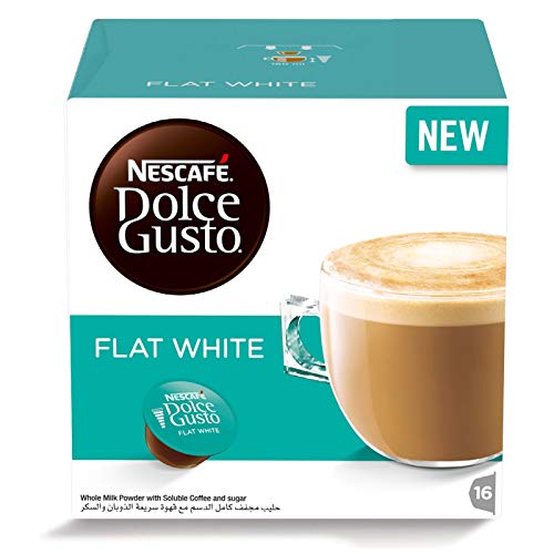 Nestle Nescafe Dolce Gusto Flat White Coffee Capsules 187.2 g