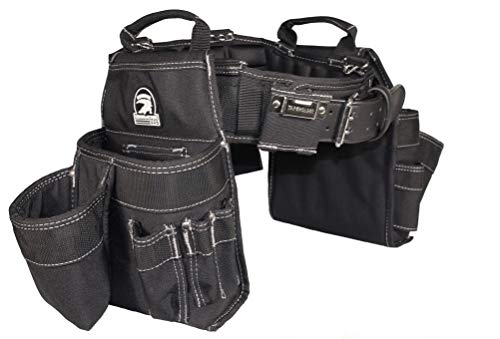 Gatorback Professional Carpenter's Tool Belt Combo w/Air-Channel Pro Comfort Back Support Belt. (Extra-Large 41-44 Inch Waist)