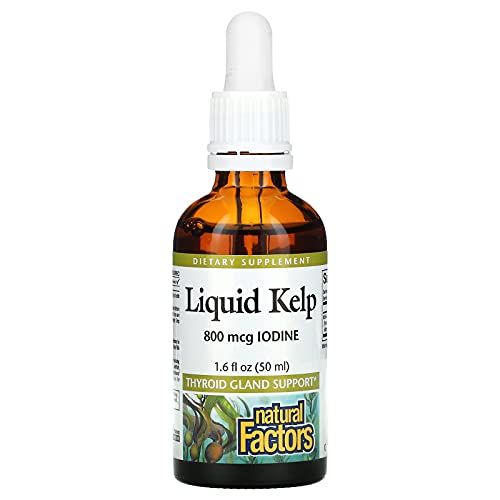 Natural Factors Liquid Kelp, 50ml, 1.6 Fluid Ounce