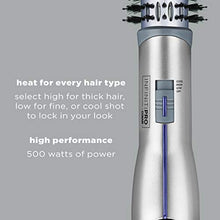 Load image into Gallery viewer, INFINITIPRO BY CONAIR Titanium Ceramic Hot Air Brush, 1 1/2-Inch Hot Air Styling Brush

