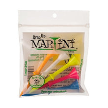 Load image into Gallery viewer, Martini 3 1/4&quot; Step-Up Assorted Golf Tees- Pack of 2 (10 Tees)
