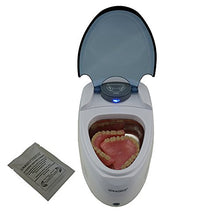 Load image into Gallery viewer, iSonic F3900 Ultrasonic Denture/Aligner/Retainer Cleaner for all dental and sleep apnea appliances, 110V 20W (tank no longer removable) , White , 0.4Pt/0.2L
