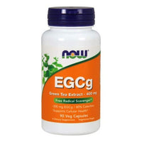 EGCg Green Tea Extract, 400 mg, 90 Vcaps by Now Foods (Pack of 3)