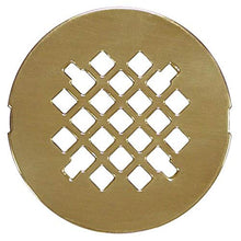 Load image into Gallery viewer, Plumbest D40-003 Decorative Shower Drain Strainer, Polished Brass
