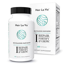 Load image into Gallery viewer, Hair La Vie Revitalizing Blend Hair Vitamins with Biotin, Collagen and Saw Palmetto for Fast Hair Growth for Women and Men
