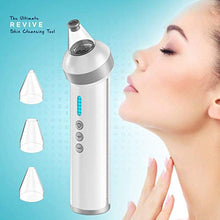 Load image into Gallery viewer, The Original Blackhead Remover Vacuum - Protragen Facial Pore Cleanser Electric Acne Comedone Extractor Kit USB Rechargeable Blackhead Suction Tool with LED Display for Facial Skin (White)
