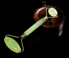 Load image into Gallery viewer, ENDIGLOW Jade Gua Sha Roller, Hand-Made Gua Sha Massage Tool, Great Tools for Acupuncture Therapy Trigger Point Treatment on Face - Therapeutic Relief and Skin Renewal
