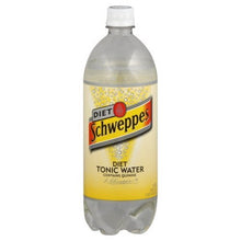 Load image into Gallery viewer, Schweppes Diet Tonic Water 33.8 Fl Oz - Pack of 12 (Pack of 12)
