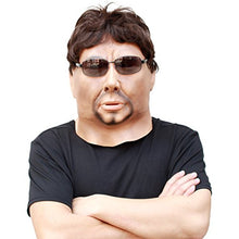 Load image into Gallery viewer, CreepyParty Novelty Halloween Costume Party Latex Human Realistic Head Mask Strong Man
