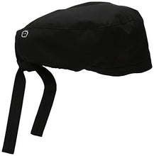 Load image into Gallery viewer, WonderWink Men&#39;s Wonderwork Unisex Scrub Cap, Black, One Size

