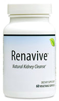 Renavive - Natural Kidney Cleanse | Eliminate & Protect Against Kidney Stones | Flush Impurities & Clear System | Support Kidney Health & Function | Chanca Piedra, Celery Seed & More | 60 Capsules