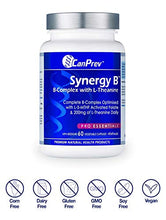 Load image into Gallery viewer, CanPrev Synergy B-Complex with L-Theanine Vegi Capsules, 60 Count
