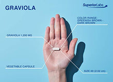 Load image into Gallery viewer, Superior Labs  Pure Natural Graviola NonGMO  1,200mg, 120 Vegetable Caps Natural Dietary Soursop Supplement  Healthy Skin &amp; Helps Promotes Cell Growth  Respiratory System - Balanced Mood
