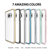 Load image into Gallery viewer, Ringke Frame Compatible with Galaxy S7 Edge Case Reinforced Dual-Layered Guard Bumper SF Black Resilient Incomparably Natural Contour Patented &amp; Exclusive Interlocking Clasp Mechanism Cover
