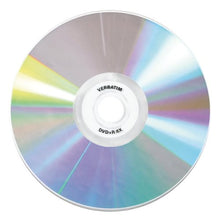 Load image into Gallery viewer, Verbatim DVD+R 4.7GB 8X DataLifePlus Shiny Silver Silk Screen Printable - 50pk Spindle
