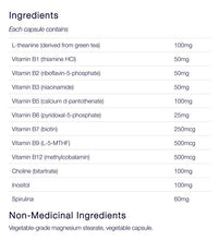 Load image into Gallery viewer, CanPrev Synergy B-Complex with L-Theanine Vegi Capsules, 60 Count
