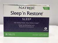Natrol Sleep n Restore 20 Tablets (Pack of 5)