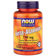 Load image into Gallery viewer, Now Foods - Sports, Beta-Alanine, 750 mg, 120 Capsules
