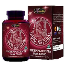 Load image into Gallery viewer, 60Caps Auswelllife Sheep Placenta Max 50000 mg Skin Regeneration Slow Down Aging
