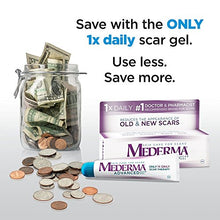 Load image into Gallery viewer, Mederma Advanced Scar Gel - 1x Daily: Use less, save more - Reduces the Appearance of Old &amp; New Scars - #1 Doctor &amp; Pharmacist Recommended Brand for Scars - 0.7 ounce, 0.7 Ounce
