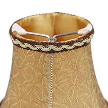 Load image into Gallery viewer, Fuloon Modern European Style Clip On Droplight Wall Lamp Candle Chandelier Lamp Shade 6 pcs Set (Coffee)
