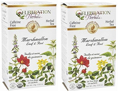 Marshmallow Leaf and Root Tea - 2 Pack (48 Bags Total)