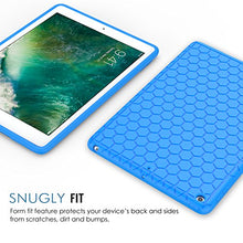 Load image into Gallery viewer, MoKo Fit 2018/2017 iPad 9.7 6th/5th Generation - Light Weight Shock Proof Soft Silicone Back Cover [Kids Friendly] Fit iPad 9.7 Inch 2018/2017, Blue

