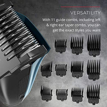 Load image into Gallery viewer, Remington Hc6550 Cordless Vacuum Haircut Kit, Vacuum Beard Trimmer, Hair Clippers for Men, 18Piece

