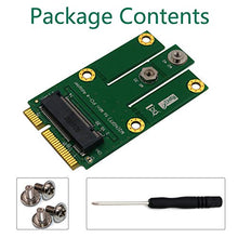 Load image into Gallery viewer, M.2 NGFF Key B to Mini PCI-E Adapter for WWAN, CDMA,LTE, GPS Card
