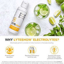 Load image into Gallery viewer, LyteShow Sugar-Free Electrolyte Supplement for Hydration and Immune Support - 50 Single Servings - Keto Friendly - Zinc and Magnesium for Rapid Rehydration, Workout, Muscle Recovery and Energy - Vegan
