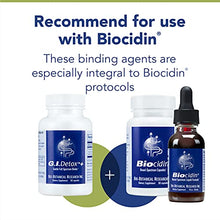 Load image into Gallery viewer, G.I. Detox+ Gentle Binder by Biocidin - GI Intestinal Cleanse with Silica, Apple Pectin, Humic Acid, Fulvic Acid, Charcoal &amp; Aloe - Assists in Toxin &amp; Biofilm Removal - Vegan (60 Capsules)

