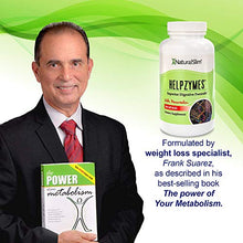 Load image into Gallery viewer, NaturalSlim Helpzymes - Premium Formula Digestive Enzymes for Ultra Digestion &amp; Absorption w/ HLC Acid &amp; Pancreatin - Metabolism Support Supplements - Gluten Free Constipation &amp; Gas Relief - 100 Caps
