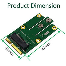 Load image into Gallery viewer, M.2 NGFF Key B to Mini PCI-E Adapter for WWAN, CDMA,LTE, GPS Card
