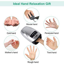 Load image into Gallery viewer, iVOLCONN Hand Massager with Heat for Arthritis and Carpal Tunnel, Cordless Electric Hand Massager Machine with 3 Levels Intensity Compression Massage for Wrist,Plam,Fingers Pain Relief
