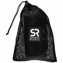 Load image into Gallery viewer, Sweet Sweat Thigh Trimmers for Men &amp; Women ~ Increases Heat &amp; Sweat to the Thighs ~ Includes Mesh Carrying Bag (Pink Logo, Medium)
