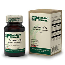 Load image into Gallery viewer, Standard Process Cataplex G - Whole Food Nervous System Supplements, Metabolism, Brain Supplement and Liver Support with Calcium Lactate, Riboflavin, Wheat Germ, Choline and More - 90 Tablets
