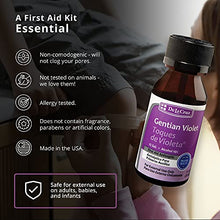 Load image into Gallery viewer, De la Cruz Gentian Violet - Violeta de Genciana - Tincture of Violet 1% First Aid Antiseptic, 1 FL OZ (3 Bottles)
