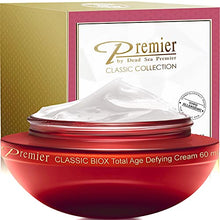Load image into Gallery viewer, Premier Dead Sea BIOX total age defying cream, face moisturizer, Anti Aging face Cream, Intensive Wrinkle cream firming skin care, Classic collection, retinol Cream Lotion 2.04 Fl.Oz
