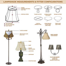 Load image into Gallery viewer, Royal Designs Pagoda Basic Lamp Shade, White, 6 x 16 x 13.25
