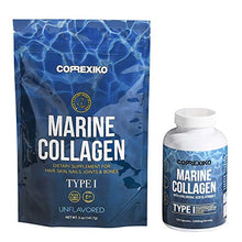 Load image into Gallery viewer, CORREXIKO Marine Collagen Powder (5oz) &amp; Capsules Bundle
