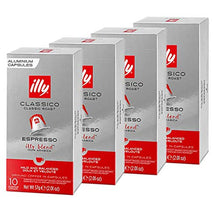 Load image into Gallery viewer, illy Espresso Classico Coffee, Classic Roast (Medium Roast) (40-Count single serve capsules, compatible with Nespresso Original Line System coffee machines)
