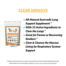 Load image into Gallery viewer, Lung Cleanse for Smokers - Clear Your Airways Respiratory Support Supplement-Natural Lung Health Complex-Lung Detox for Those with Breathing,Asthma,Seasonal Allergy Relief Seekers (15 Day)
